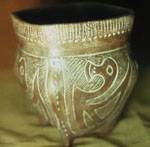 Hopewell pottery found at the Hopewell Culture National Historical Park in Ohio