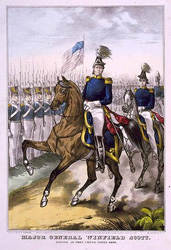 Major General Winfield Scott, Currier and Ives lithograph, c. 1846
