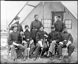 union soldiers uniforms in color