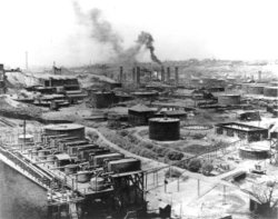 Standard Oil Refinery in Cleveland, Ohio 