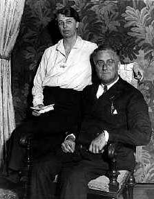 Eleanor and Franklin Roosevelt