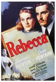 Movie poster for Rebecca.